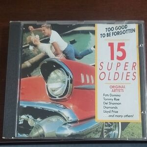 15 Super Oldies Hits Music CD